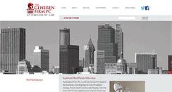 Desktop Screenshot of geherenlaw.com